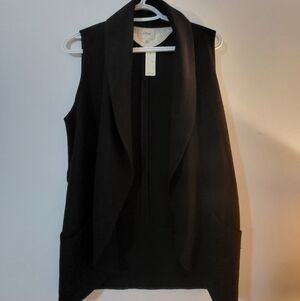 Nwt Wilfred Sleeveless Open Front Vest